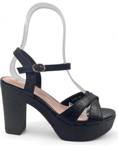 Sandalias de Mujer TIMBOS SANDALIA TACON FIESTA PLATAFORMA MUJER 130143 NEGRO
