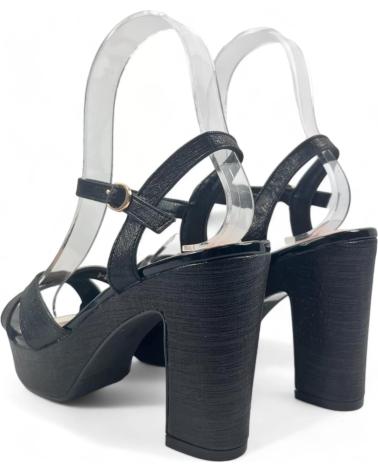 Sandalias de Mujer TIMBOS SANDALIA TACON FIESTA PLATAFORMA MUJER 130143 NEGRO