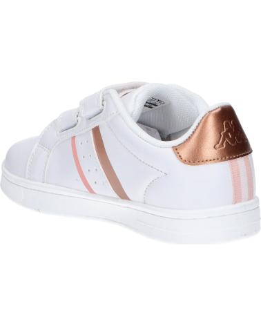 Esportes  de Menina e Menino KAPPA 311CFQW ALPHA 2V A0G WHITE-PINK
