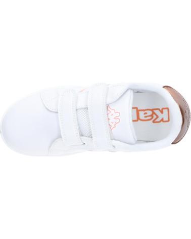 Esportes  de Menina e Menino KAPPA 311CFQW ALPHA 2V A0G WHITE-PINK