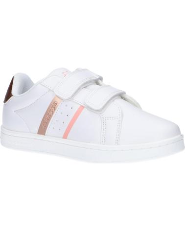 Esportes  de Menina e Menino KAPPA 311CFQW ALPHA 2V A0G WHITE-PINK