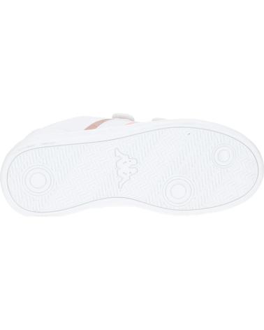 Esportes  de Menina e Menino KAPPA 311CFQW ALPHA 2V A0G WHITE-PINK