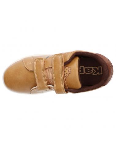 Scarpe sport per Bambina e Bambino KAPPA 311CFQW ALPHA 2V C16 YELLOW TAN-DK BROWN