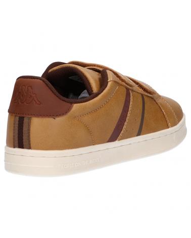 Scarpe sport per Bambina e Bambino KAPPA 311CFQW ALPHA 2V C16 YELLOW TAN-DK BROWN