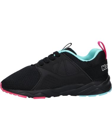 Sapatilhas de Menina e Menino KAPPA 321469W SAN DIEGO ELASTIC A09 WHITE-BLUE NAVY