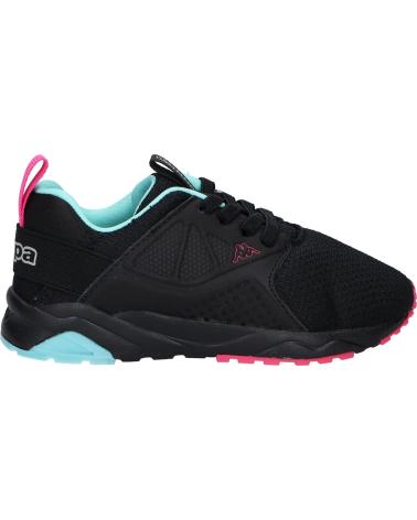 Sapatilhas de Menina e Menino KAPPA 321469W SAN DIEGO ELASTIC A09 WHITE-BLUE NAVY