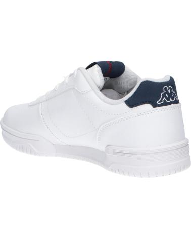 Sapatilhas de Mulher e Menina e Menino KAPPA 331455W TONETIS LACE A09 WHITE-BLUE NAVY