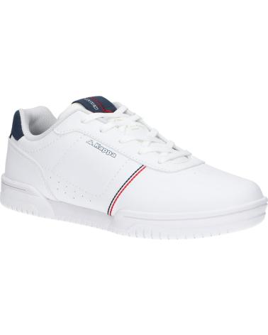 Sapatilhas de Mulher e Menina e Menino KAPPA 331455W TONETIS LACE A09 WHITE-BLUE NAVY