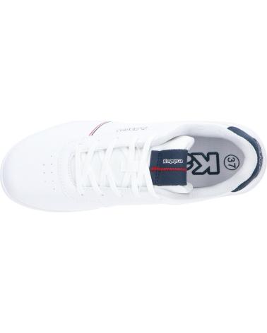 Sapatilhas de Mulher e Menina e Menino KAPPA 331455W TONETIS LACE A09 WHITE-BLUE NAVY
