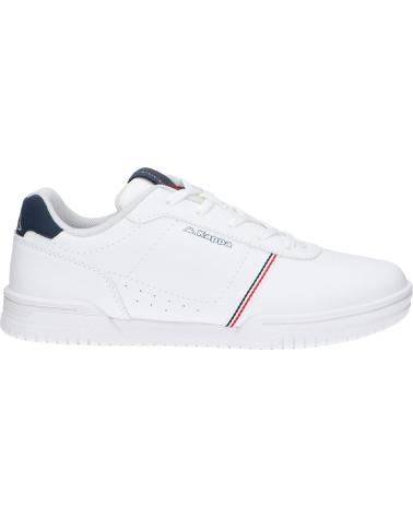 Sapatilhas de Mulher e Menina e Menino KAPPA 331455W TONETIS LACE A09 WHITE-BLUE NAVY