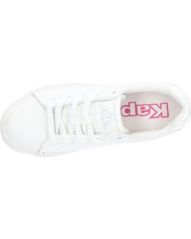 Sapatilhas de Mulher e Menina e Menino KAPPA 38156CW TUDY LACE A0G WHITE-PINK
