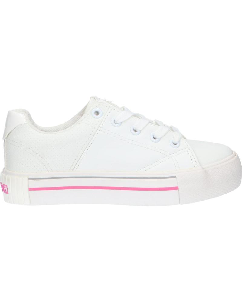 Sapatilhas de Mulher e Menina e Menino KAPPA 38156CW TUDY LACE A0G WHITE-PINK