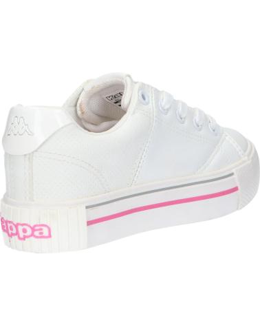 Sapatilhas de Mulher e Menina e Menino KAPPA 38156CW TUDY LACE A0G WHITE-PINK