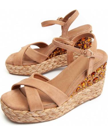 Sandalias de Mujer MONTEVITA WESPARTO14 BROWN