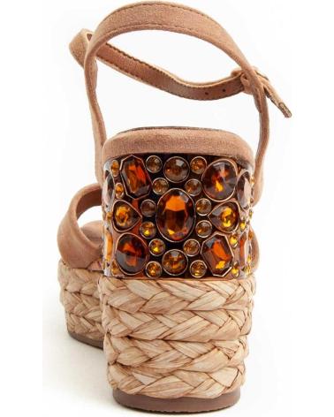 Sandalias de Mujer MONTEVITA WESPARTO14 BROWN