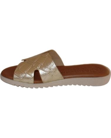 Sandálias de Mulher MAWEN CHANCLA PLANA MUJER PLATEADO