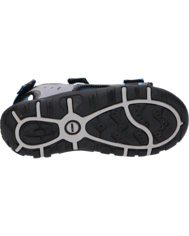 Sandalen für Junge GEOX J1524A 014CE J SANDAL STRADA C2276 DK GREY-LT BLUE