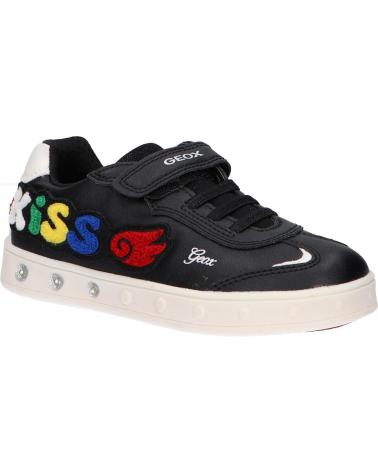 Trainers-De-Niña-GEOX-J268WC-000BC-J-SKYLIN-C0048-BLACK-RED