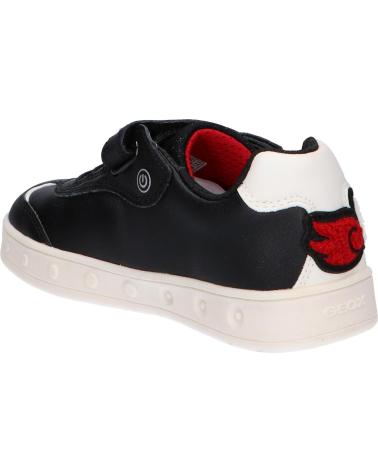 Trainers-De-Niña-GEOX-J268WC-000BC-J-SKYLIN-C0048-BLACK-RED