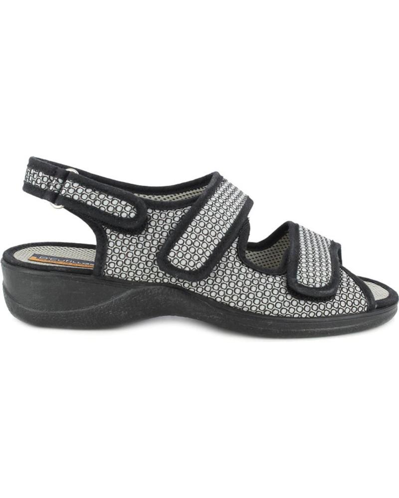 Sandalen für Damen D`CUTILLAS SANDALIAS DOCTOR CUTILLAS 21783 AUTOADHERENTE NEGRO