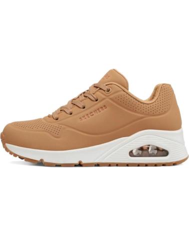 Deportivas de Mujer SKECHERS SNEAKERS UNO-STAND ON AIR MUJER CUERO MARRóN