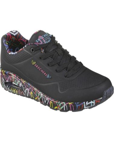 Deportivas de Mujer SKECHERS SNEAKERS LOVING LOVE MUJER - NEGRO