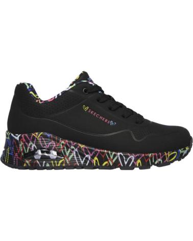 Sneaker für Damen SKECHERS SNEAKERS LOVING LOVE MUJER - NEGRO