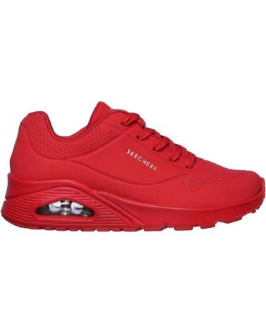 Zapatillas deporte de Mujer SKECHERS SNEAKERS 73690 UNO - STAND ON AIR ROJO