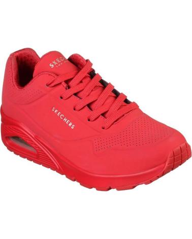Zapatillas deporte de Mujer SKECHERS SNEAKERS 73690 UNO - STAND ON AIR ROJO