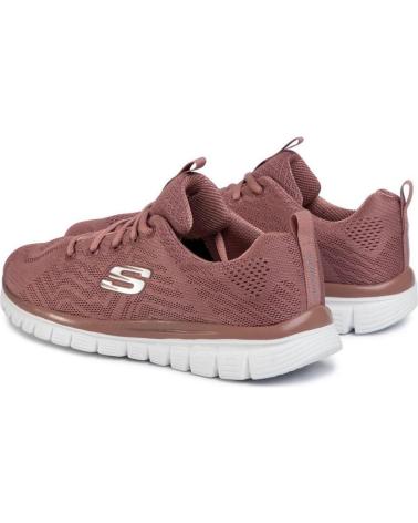 Scarpe sport per Donna SKECHERS SNEAKERS 12615 ROSA