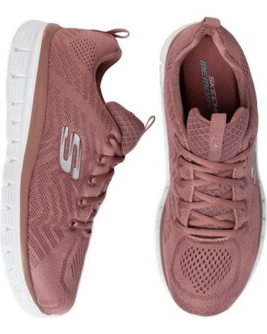 Scarpe sport per Donna SKECHERS SNEAKERS 12615 ROSA