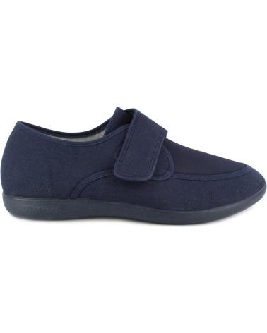 Hausschuhe für Herren D`CUTILLAS ZAPATILLAS HOMBRE VELCRO LICRA DOCTOR CUTILLAS 1401 MARINO VARIOS COLORES