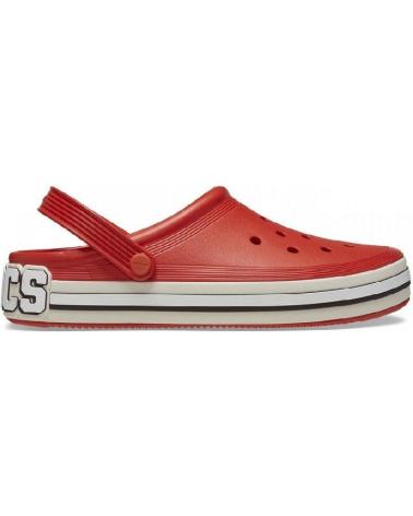 Man Clogs CROCS OFF COURT LOGO CLOG U 209651 ROJO