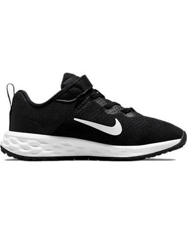 girl and boy Trainers NIKE ZAPATILLAS NEGRAS REVOLUTIN 6 NN DD1095 NEGRO