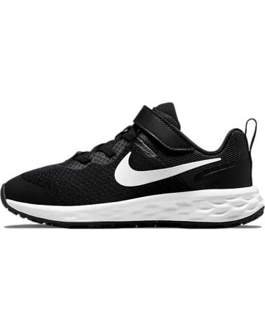 girl and boy Trainers NIKE ZAPATILLAS NEGRAS REVOLUTIN 6 NN DD1095 NEGRO
