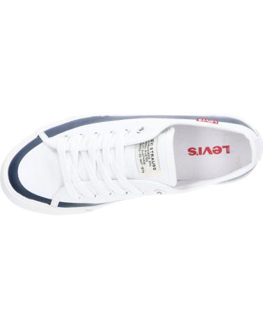 Deportivas de Mujer y Niña y Niño LEVIS VORI0101T SQUARE 0122 WHT NAVY