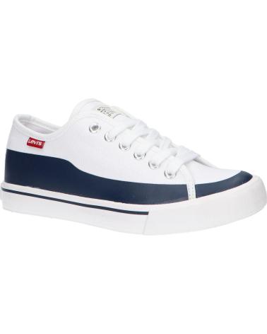 Deportivas de Mujer y Niña y Niño LEVIS VORI0101T SQUARE 0122 WHT NAVY