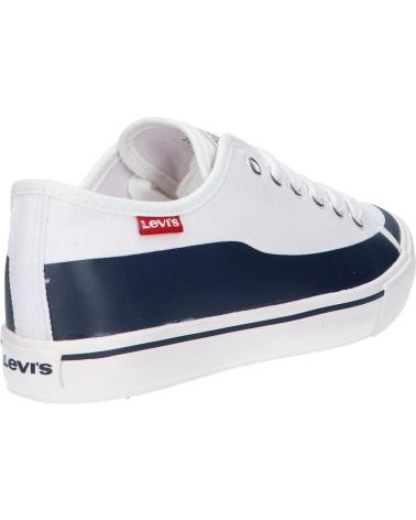 Deportivas de Mujer y Niña y Niño LEVIS VORI0101T SQUARE 0122 WHT NAVY