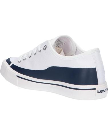 Deportivas de Mujer y Niña y Niño LEVIS VORI0101T SQUARE 0122 WHT NAVY