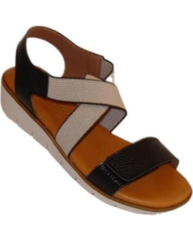 Sandalias de Mujer MAWEN SANDALIA CUNA MUJER NEGRO