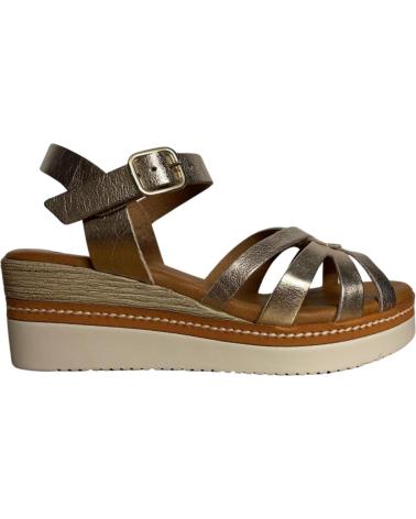 Sandálias de Mulher RIVERA SANDALIA CUNA PARA MUJER 5542 PLATINO