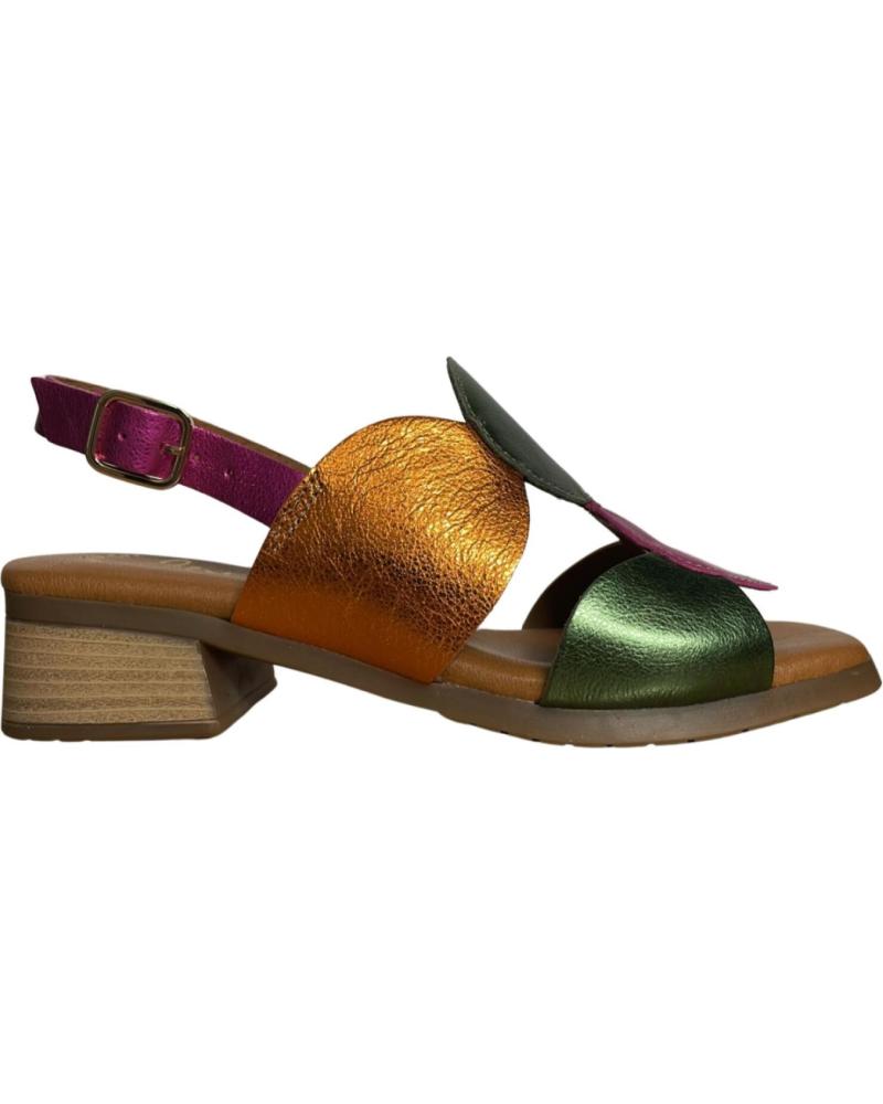 Sandálias de Mulher RIVERA SANDALIA TACON BAJO PARA MUJER 2684 COLOR FUXIA