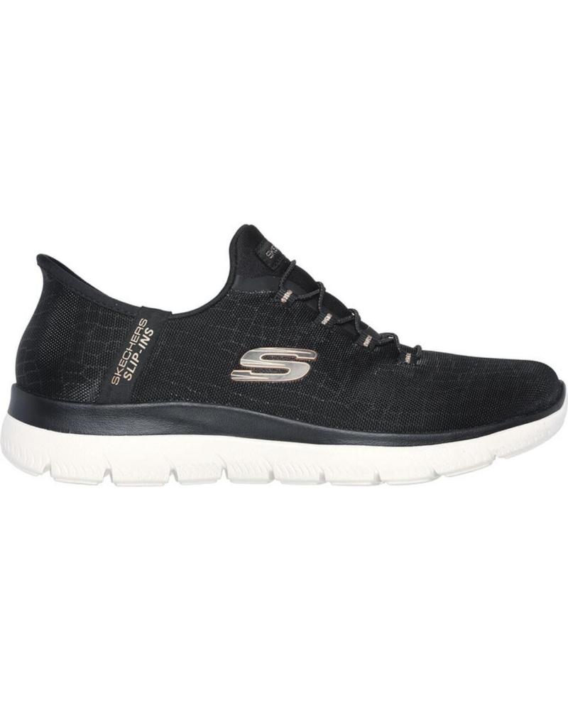 Esportes  de Mulher SKECHERS ZAPATILLAS VICTORIA CLASSY NIGHT NEGRO