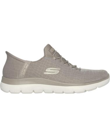 Esportes  de Mulher SKECHERS SNEAKERS SUMMITS-CLA MUJER TAUPE MARRóN