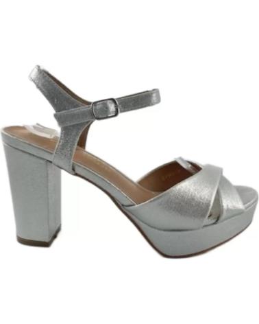 Sandales pour Femme TIMBOS SANDALIA TACON FIESTA MUJER PLATA 130186 PLATEADO