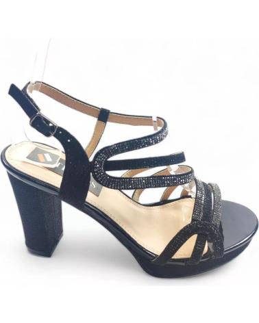 Sandales pour Femme TIMBOS SANDALIA TACON FIESTA DE MUJER 128666 NEGRO