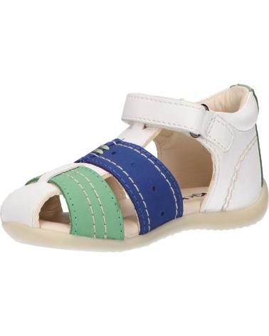 Sandalias de Niño KICKERS 785422-10 BIGBAZAR-2 32 BLANC BLEU VERT