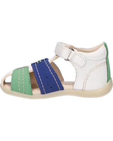 Sandalias de Niño KICKERS 785422-10 BIGBAZAR-2 32 BLANC BLEU VERT