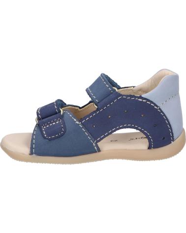 Sandali per Bambino KICKERS 785401-10 BOPING-2 53 BLEU TRICOLORE