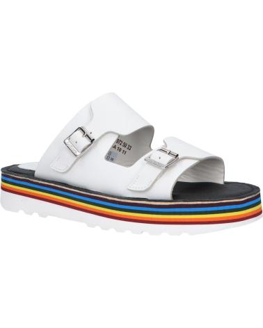 Sandalias de Mujer KICKERS 894972-50 KICK HOT 33 BLANC SEM MULTI